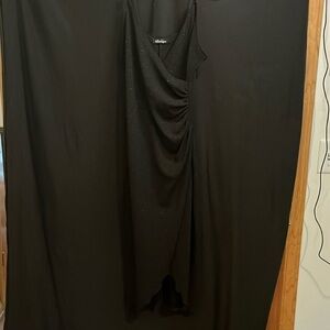 Black sparkly cocktail dress